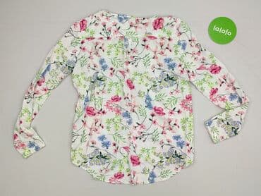 zwiewna bluzki w kwiaty: Bluzka damska, rozmiar S — 3