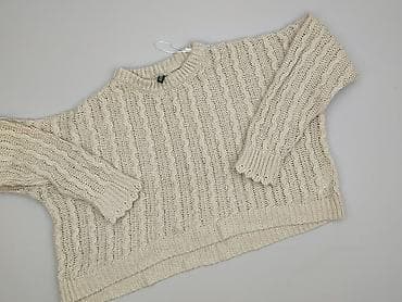 sweter bialy: H&M, Sweter damski, rozmiar M — 1
