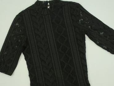 czarne bluzki wiązane pod szyją: Bluzka damska, rozmiar S — 1