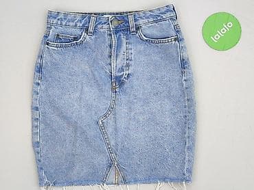 jeans balloon: H&M L.O.G.G., Spódnica damska, rozmiar 2XS — 2