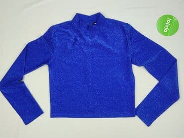 bluzki z błyszczącą nitką: Sinsay, Top damski, rozmiar M — 2