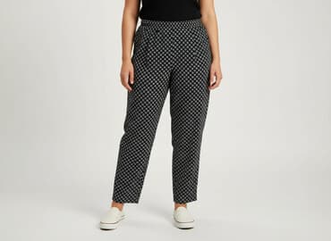 modbis spodnie dla puszystych: Spodnie materiałowe damskie, rozmiar 2XL — 7