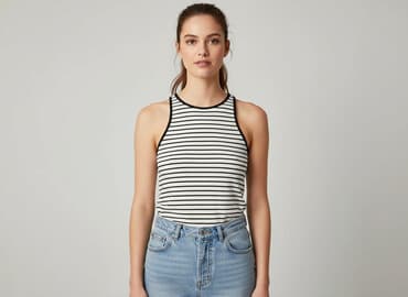 koszulki na ramiączkach damskie sinsay: Sinsay, Women`s top, size M — 1