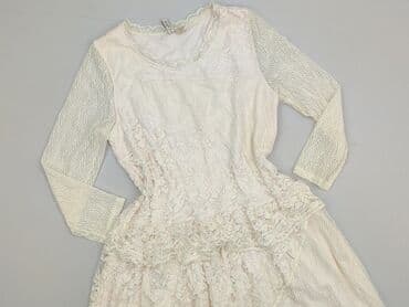 czerwona koronkowa sukienka h m: H&M Divided, Sukienka damska, rozmiar M — 1