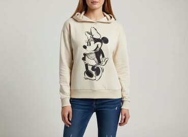 ubrania myszka minnie: Amisu, Bluza z kapturem damska, rozmiar XS — 1