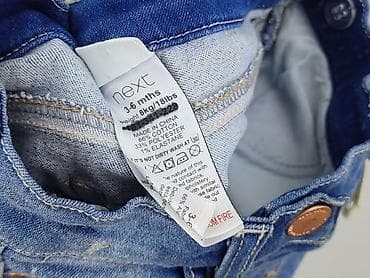 "next": Spodnie jeansowe, Next, 3-6 miesięcy, stan - Bardzo dobry — 5