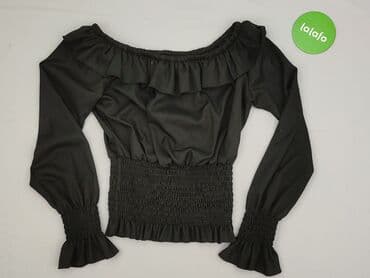 bluzka z marszczeniem na dekolcie: Bluzka damska, rozmiar S — 2