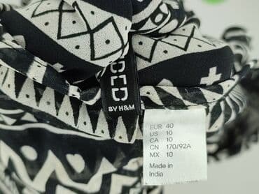 jakie rajstopy do bialej sukienki: H&M, Sukienka damska, rozmiar L — 4