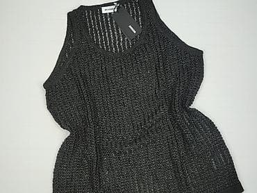 czarne bluzki basic: Top damski, rozmiar XL — 4