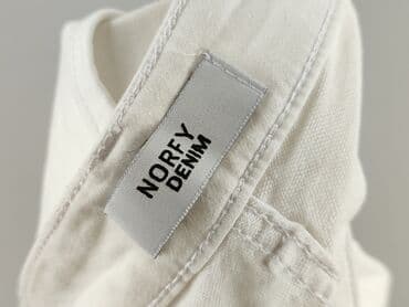 białe damskie jeansy: Denim, Jeansy damskie, rozmiar M — 5