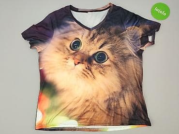 cat: T-shirt damski, rozmiar XL — 2