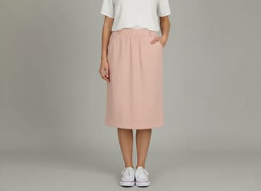 spódnice ołówkowe różowa: Spódnica damska, rozmiar S — 5