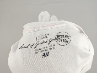 hm bluzki z krótkim rękawem: H&M L.O.G.G., Bluzka damska, rozmiar XL — 4