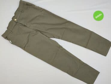 oliwkowe buty: Chino, Spodnie materiałowe damskie, rozmiar 9XL — 2
