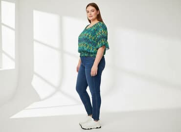 bluzy muzyczne: Bluzka damska, rozmiar 4XL — 6