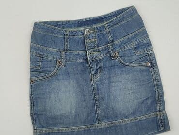 niebieska spódnice plisowane: Spódnica damska, S — 1