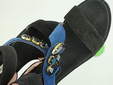 trampki na platformie h: Pinko, Sandały damskie, rozmiar 37 — 6