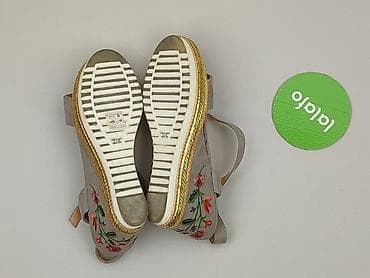 sandaly jasne: Sandały damskie, rozmiar 40 — 4