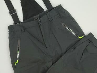 woskowane spodnie czarne: Ski pants, 14 years, 164, condition - Very good — 1