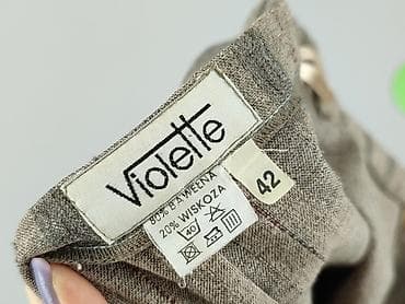 Ubrania damskie: Spodnie materiałowe damskie, rozmiar XL — 4