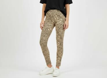 legginsy damskie w panterkę: H&M Divided, Legginsy rozmiar M — 7