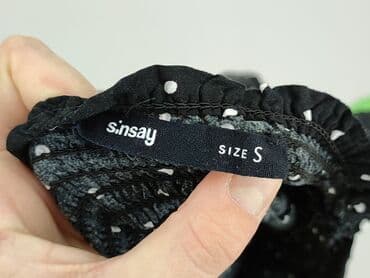 bluzka z dekoltem w łódkę sinsay: Sinsay, Bluzka damska, rozmiar S — 4