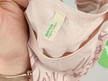 sukienki midi dopasowane: Blouse, Benetton, 1.5-2 years, 86-92 cm, condition - Perfect — 5