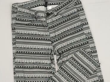 sukienka w geometryczne wzory h m: H&M, Material trousers for women, size XS (EU 34) — 1