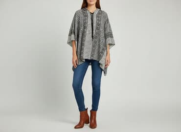 kombinezony narciarskie asos: Zizzi, Ponczo damskie, rozmiar M — 6