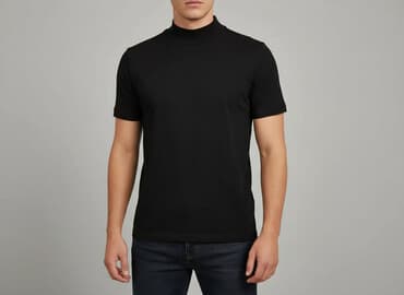 golfy w paski: T-shirt for men, size S — 1