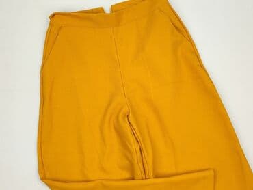 materiałowe spodnie z wysokim stanem lata 80: Spodnie damskie, rozmiar S — 2