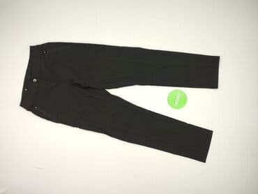 zara woskowane spodnie: Material trousers for women, size S (EU 36) — 2
