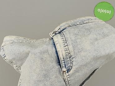 jeansy bez elastanu: Szorty damskie, rozmiar M — 4