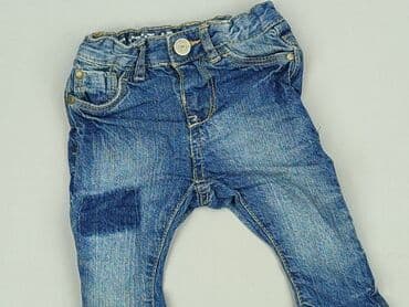 Spodnie jeansowe, 3-6 miesięcy, stan - Bardzo dobry