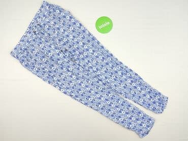 spodnie plus size: H&M, Material trousers for women, size M — 3