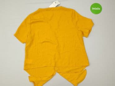 bluzka żółta w czarne paski: Bluzka damska, rozmiar M — 4