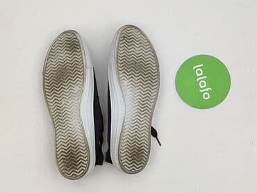 spodnie woskowane czarne: Trampki damskie, rozmiar 39 — 4