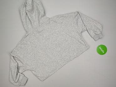 bluza pull and bear szara: Sinsay, Bluza z kapturem damska, rozmiar S — 3