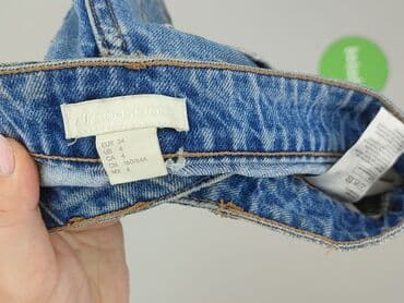 krótkie spodenki jeansowe hm: H&M Conscious, Szorty damskie, rozmiar XS — 4