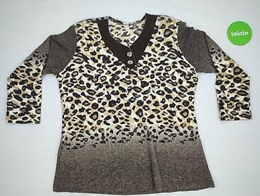bluzy levis: Leopard, Bluzka damska, rozmiar 5XL — 2