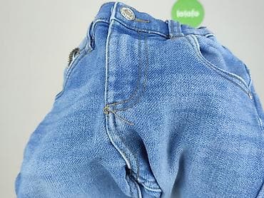 czerwona bluza pull: Spodnie jeansowe, Sinsay, 9 lat, 128/134, stan - Bardzo dobry — 5