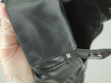 marynarki z eko skóry: Kurtka skórzana damska, M — 4