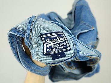 plus size mom jeans: Superdry, Ogrodniczki damskie, rozmiar M — 4