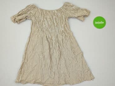 sukienki beżowe midi: Tunika damska, rozmiar S — 3