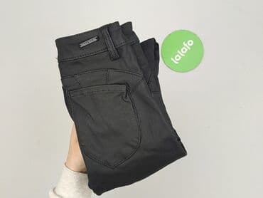 czarne spodnie hello kitty: Mohito, Spodnie materiałowe damskie, rozmiar 2XS — 6