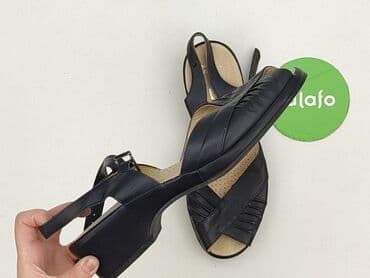 sandały koturna ccc: Sandals for women, size 42 — 6