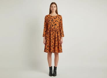 piękne jesieńne sukienki: Women`s dress, size S — 1
