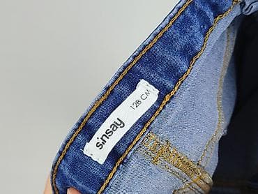 bluza 2 pac: Spodnie jeansowe, Sinsay, 8 lat, 122/128, stan - Idealny — 4