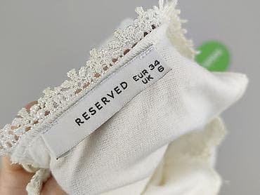 czerwone bluzki: Reserved, Bluzka damska, rozmiar XS — 4