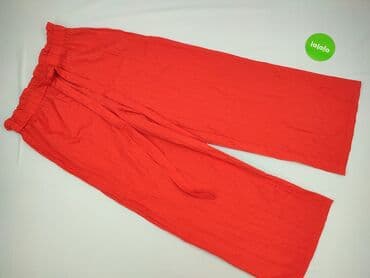 Women: Material trousers for women, XL — 2